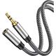 Audio Extension Cable 30Ft Audio Auxiliary Stereo Extension Audio Cable 3.5mm Stereo Jack Male to Female Stereo Jack