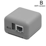 Network Print Server with 1x 10/100 Mbps RJ-45 LAN port WiFi Network Function USB 2.0 Port BT 4.0 Support for Windows XP Android D0F6