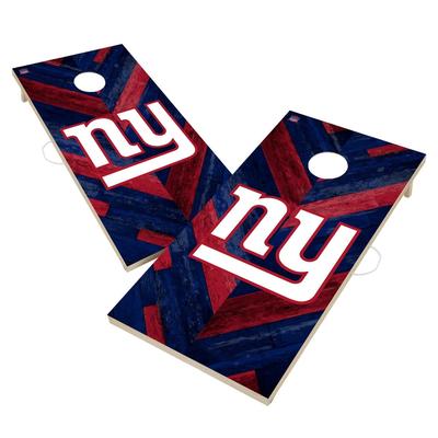 New York Giants Regulation 2x4 Cornhole Boards - V6