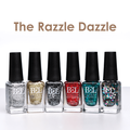 BL Razzle Dazzle Luxury 6 Pack Multi Glitter Nail Polish Set- The Queen Of Deluxe- The Perfect Set For The Perfect Stylish Manicure- A Professional Quality Quick Dry Set For True Connoisseurs