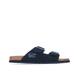 Original Penguin Mens Port Buckle Sandal in Black - Size UK 7