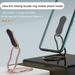 greenhome Phone Stand Small Durable Foldable Mobile Phone Metal Finger Ring Holder for Daily Life