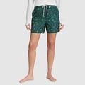 Eddie Bauer Women's Tidal High Rise Shorts - Print - Vibrant Green - Size S