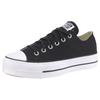 Sneaker CONVERSE "CHUCK TAYLOR ALL STAR PLATFORM CANVAS", Gr. 41, schwarz-weiß (schwarz, weiß), Textil, sportlich, Schuhe