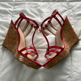 Jessica Simpson Shoes | Jessica Simpson,Simpson Heels | Color: Red | Size: 8