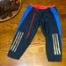 Adidas Pants & Jumpsuits | Adidas Supernova Capri Length Leggings | Color: Black/Blue | Size: S