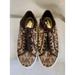 Michael Kors Shoes | Michael Michael Kors Brown Monogram Textile Sneakers Tennis Shoes Women' | Color: Brown | Size: 7.5