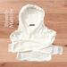 Brandy Melville Tops | Brandy Melville Cotton Hoodie- One Size | Color: Cream/White | Size: One Size