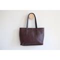 Coach Bonnie Cashin Nyc Tote Bag | Burgundy Leather