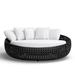 Birch Lane™ Claymore 82.5" Wide Outdoor Wicker Patio Daybed w/ Sunbrella Cushions All - Weather Wicker/Wicker/Rattan/Sunbrella® Fabric Included | Wayfair