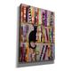 Zoomie Kids Bookcat by Artpoptart - Wrapped Canvas Print Metal in Brown | 54 H x 40 W x 1.5 D in | Wayfair FE817D1FD7764A6882761C35A6B928F2
