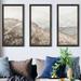 Loon Peak® Erieonna My Dream Place - 3 Piece Single Picture Frame Print Plastic/Acrylic in Brown/Gray/White | 33.5 H x 52.5 W x 1 D in | Wayfair