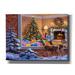 The Holiday Aisle® 'You Better Be Good' By Nicky Boehme, Canvas Wall Art Metal in Brown | 40 H x 54 W x 1.5 D in | Wayfair