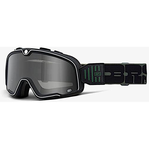 100% Barstow Kalmus Motocross Brille, schwarz-grün