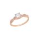 s.Oliver Ring Damen roségold, 56