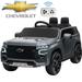 iRerts Gray 12V Chevrolet Tahoe Powered Ride On Cars with Remote Control Kids Ride on Toys for Boys Girls Gifts Ages 3-6 Battery Powered Kids Electric Cars with Music MP3/USB/AUX Port