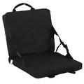 TOPINCN Garden Cushion Adjustable Chair Cushion Highâ€‘quality Black For Picnic Garden Work Garden Cushion