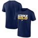 Men's Fanatics Branded Navy Indiana Pacers Team Pride T-Shirt