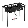 EasingRoom 225000BTU 3-Burner Outdoor Stove with 0-20 Psi Regulator Black