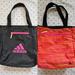 Adidas Bags | Adidas Reversible Graphic Tote | Color: Orange/Pink | Size: Os