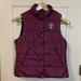 American Eagle Outfitters Jackets & Coats | American Eagle Outfitters Burgundy Snap Button Down Puffy Vest Sz S | Color: Gray/Red | Size: S