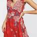 Free People Dresses | Free People Marnie Dress Nwt Tie Sides Ob905335 Size Xs New | Color: Red | Size: Xs