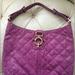 J. Crew Bags | J. Crew Quincy Patent Leather Hobo In Fiesta Purple | Color: Pink/Purple | Size: 15 X 12 X 2