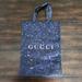 Gucci Bags | Gucci Reusable Shopper Tote Small Navy Blue Stars | Color: Blue/Silver | Size: Os
