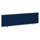 Value Line Fabric Rectangular Desktop Office Screens, 140wx40h (cm), Blue