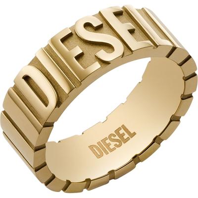 Diesel - Bague pour hommes Acier inoxydable or 1 unité