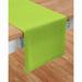 Solino Home Fete - 100% Pure European Linen Table Runner Linen in Green | 90 W x 14 D in | Wayfair SH111FTTR90LIM