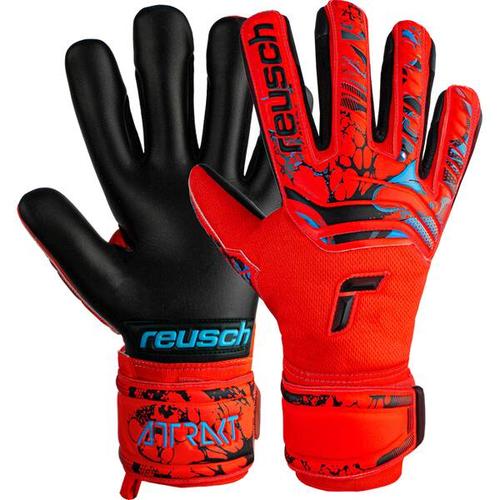 REUSCH Torwarthandschuhe Attrakt Grip Evolution, Größe 10 in Rot