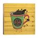 Red Barrel Studio® Mr Coffee - Unframed Print on Wood in Black/Brown/Green | 26 H x 26 W x 1.5 D in | Wayfair 93B2239A8A4D4F0B99CDD207B0C90FCD