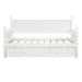 Harriet Bee Twin Daybed w/ Trundle, Wood in White | 43 H x 41.8 W x 80.5 D in | Wayfair 6BFDD90BD342443DA0BC3A9F32972EE2