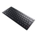 CHERRY KW 9200 MINI - Keyboard - wireless - 2.4 GHz Bluetooth 5.0 - QWERTY - US - key switch: CHERRY SX - black