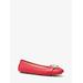 Michael Kors Fulton Logo Embossed Moccasin Red 5