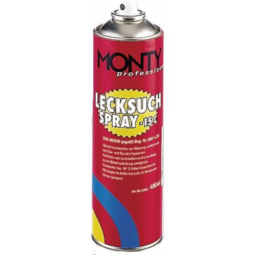 Gaslecksuch-Spray, frostsicher bis -15 Grad, Dose a 400ml, Nr. 43902 - Monty