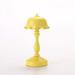 Retro Lotus Shape Bedside Touch Table Lamp Desk Night Light USB Rechargeable LED