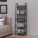 Ladder Shelf, 5 Tier White Bookshelf, Modern Open Bookcase