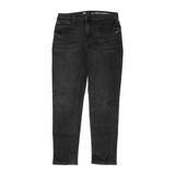 Gap Jeans - Adjustable: Gray Bottoms - Kids Girl's Size 12 - Black Wash