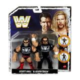 (Retro 2-Pack) Outsiders (Scott Hall & Kevin Nash) - NWO Ringside Exclusive Mattel WWE Toy Wrestling Action Figures