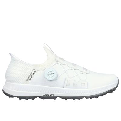 Skechers Men's Slip-ins: GO GOLF Elite 5 - Slip 'In Shoes | Size 10.0 | White | Synthetic/Textile | Arch Fit