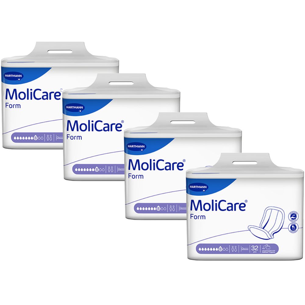 Molicare Form 8 Tropfen 4x32 St Windeln Image