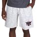 Men's Concepts Sport White/Charcoal The Rock Alley Fleece Shorts