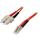 StarTech.com FIBLCSC2 2m Multimode 62.5/125 Duplex Fiber Patch Cable