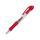 Integra Retractable 0.5mm Gel Pens - Fine Pen Point - 0.5 mm Pen Point Size - Red - Red Barrel - 12 / Dozen ITA36158