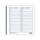 Tops 44165 Voice Mail Log Book, 8-1/2 X 8-1/4, 1, 400-Message Book