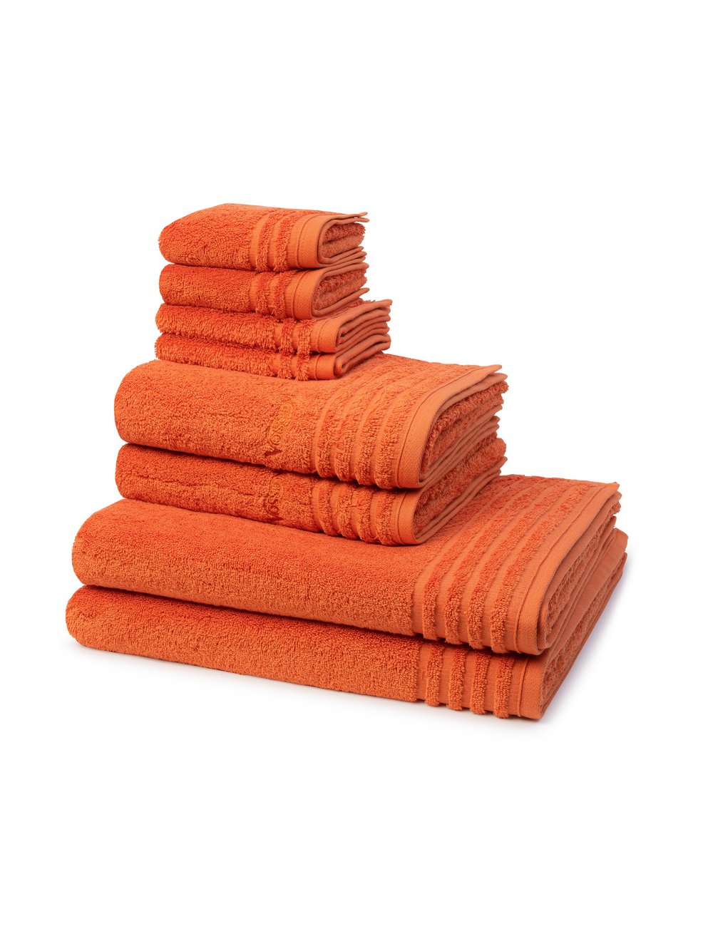 Vossen Handtuchset 8-teilig Damen orange, ONE SIZE Image