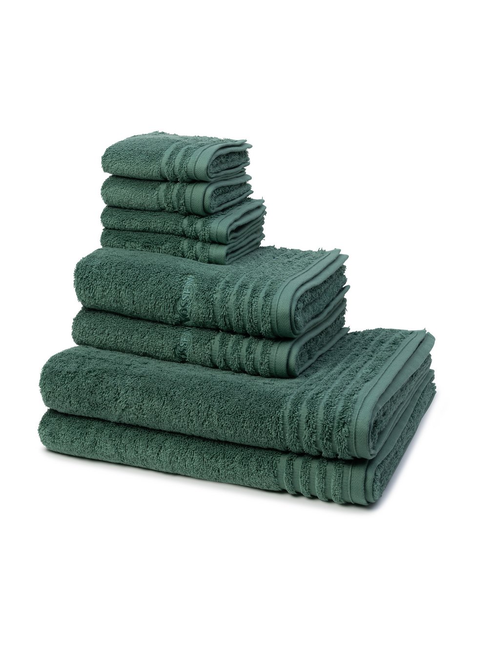 Vossen Handtuchset 8-teilig Damen grün, ONE SIZE Image