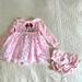 Disney Dresses | Disney Minnie Mouse, Formal Dress, Baby Girl 12 Months | Color: Pink | Size: 12mb
